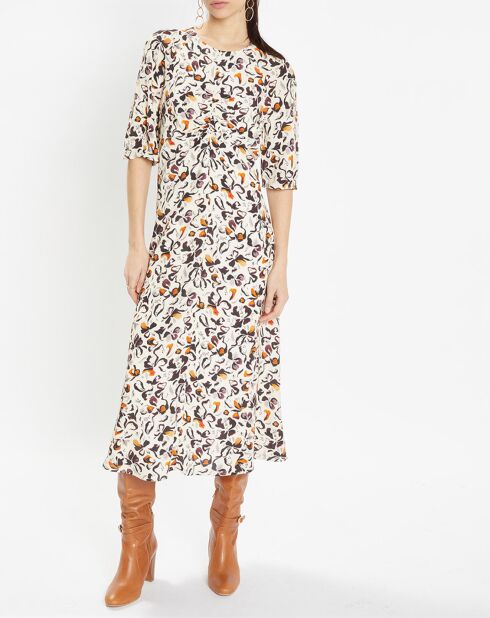 Robe Ruben imprimée multicolore