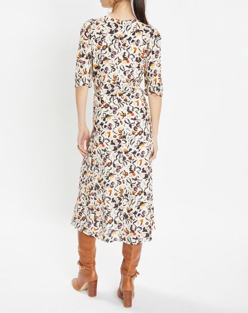 Robe Ruben imprimée multicolore