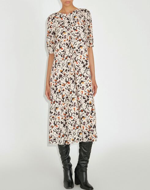 Robe Ruben imprimée multicolore
