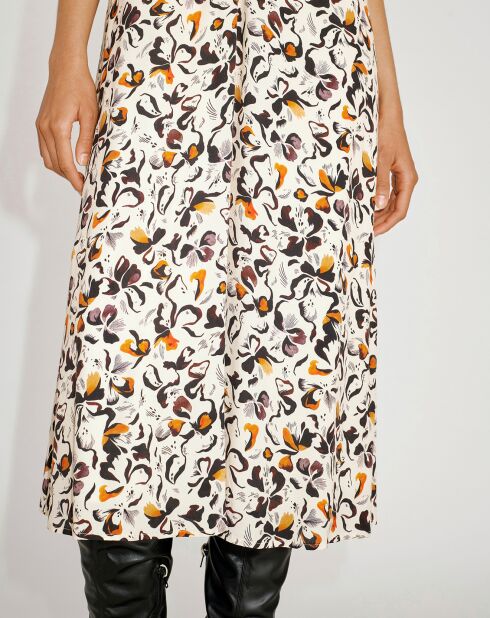 Robe Ruben imprimée multicolore