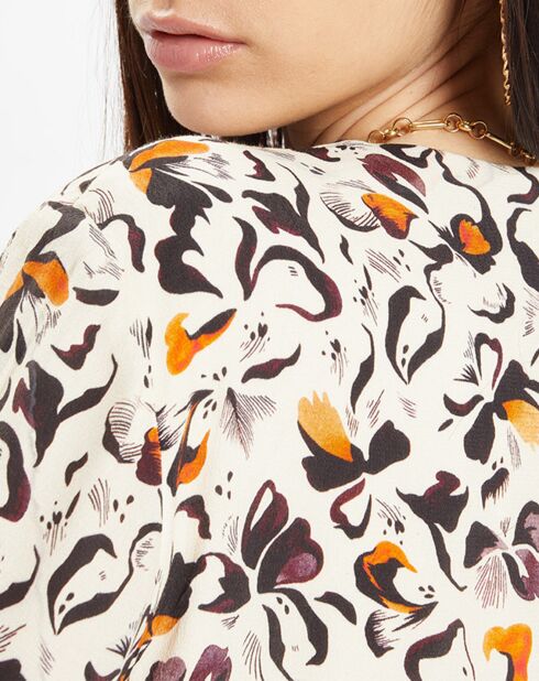 Robe Richie imprimée multicolore
