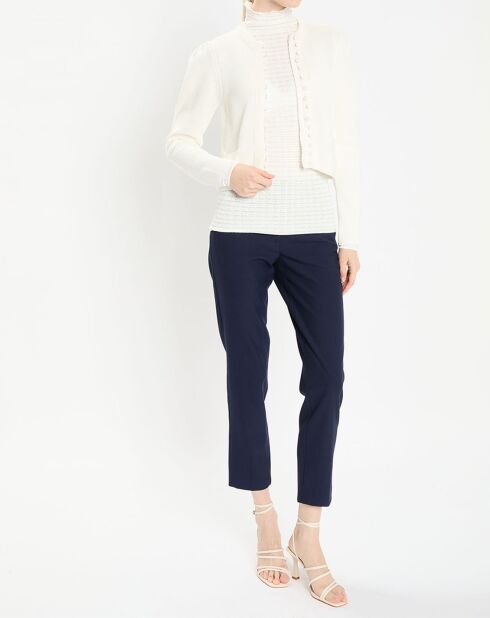 Gilet Gabrielle blanc