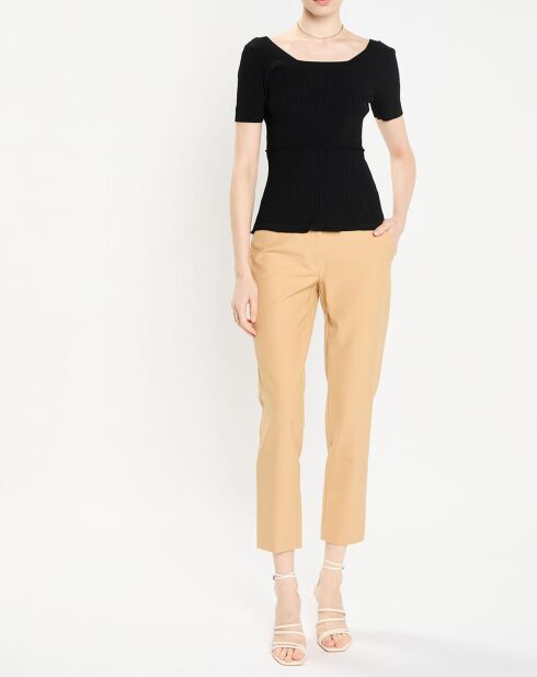 Pantalon en Laine mélangée Paul noisette