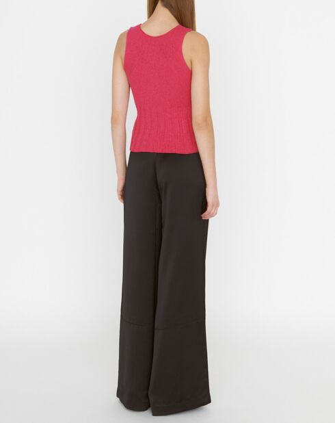 Top en maille Neith fuchsia