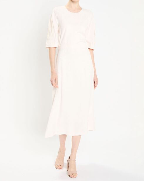 Robe Rotem imprimée nude