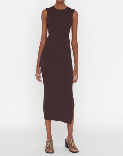 Robe Rossana chocolat
