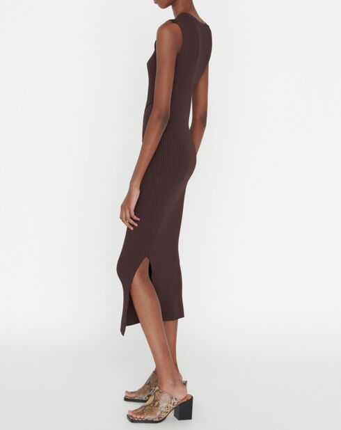 Robe Rossana chocolat