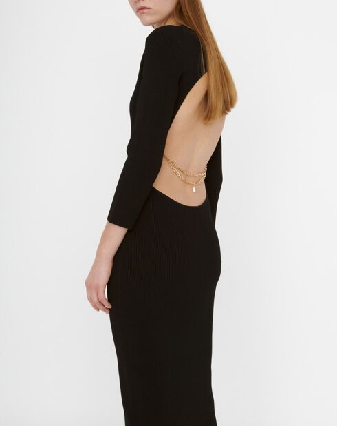 Robe Rivee noire