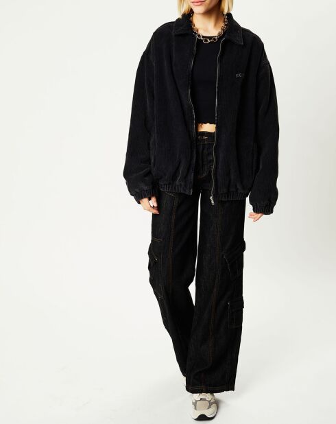 Jean cargo Y2K noir