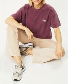 T-Shirt Dad With Map imprimé violet