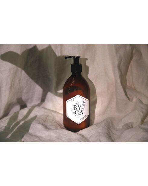Duo Crème velours et Savon exfoliant - Flacons en verre 480ml - Senteur Bergamote et Thym citron