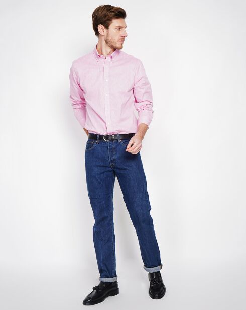 Chemise 100% Lin Gabriel rose