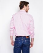 Chemise 100% Lin Gabriel rose