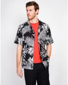 Chemise en Lin mélangé Noah noire