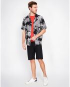 Chemise en Lin mélangé Noah noire