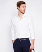 Chemise 100% Lin Liam blanche