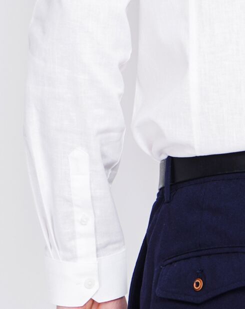 Camicia bianca Liam 100% lino