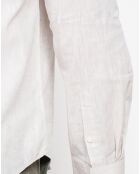 Chemise 100% Lin Liam blanche