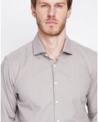 Chemise 100% Lin Liam grise