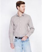 Chemise 100% Lin Liam grise