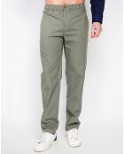 Pantalon en Lin mélangé Amir vert kaki