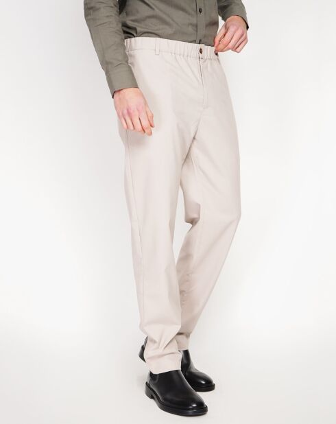 Hose Amir aus Leinenmischgewebe