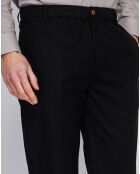 Pantalon en Lin mélangé Amir noir