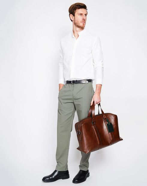 Weißes Hemd Sohan aus 100% Leinen