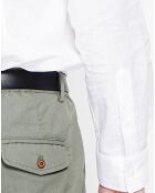 Chemise 100% Lin Sohan blanche