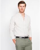 Chemise 100% Lin Sohan blanche