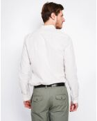 Chemise 100% Lin Sohan blanche