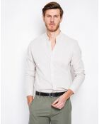 Chemise 100% Lin Sohan blanche