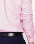 Chemise 100% Lin Sohan rose