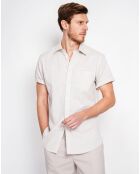 Chemise 100% Lin Samuel blanche