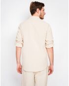 Chemise 100% Lin Marceau blanche