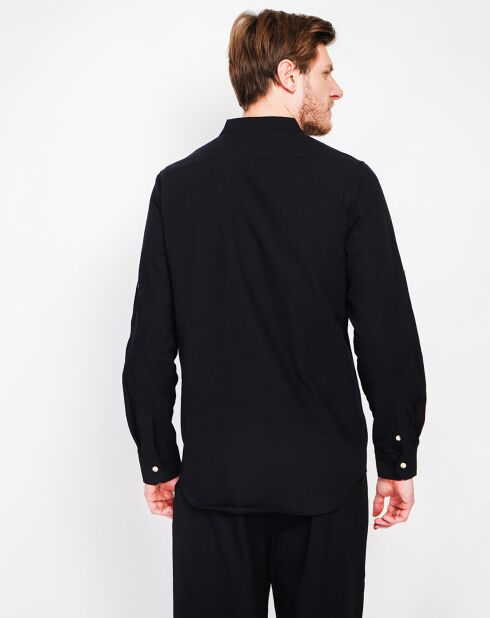 Chemise 100% Lin Marceau noire