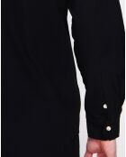 Chemise 100% Lin Marceau noire