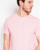 T-Shirt en Lin mélangé Paul rose