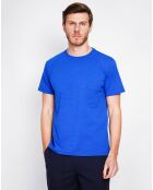 T-Shirt en Lin mélangé Paul bleu royal