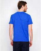 T-Shirt en Lin mélangé Paul bleu royal