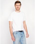 T-Shirt en Lin mélangé Jules blanc