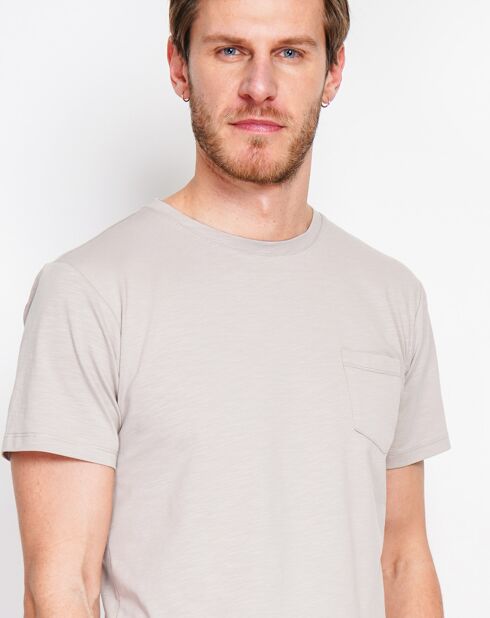 T-Shirt en Lin mélangé Jules lin