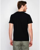 T-Shirt en Lin mélangé Jules noir