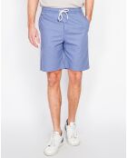Bermuda en Lin mélangé Ali bleu jeans