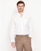 Chemise 100% Lin Alexandre blanche