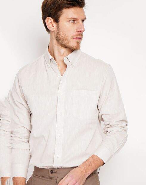 Camicia bianca Alexandre 100% lino