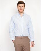 Chemise en Lin mélangé Joseph bleu ciel