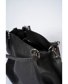 Sac en cuir Drew noir - 33x 16x 28 cm