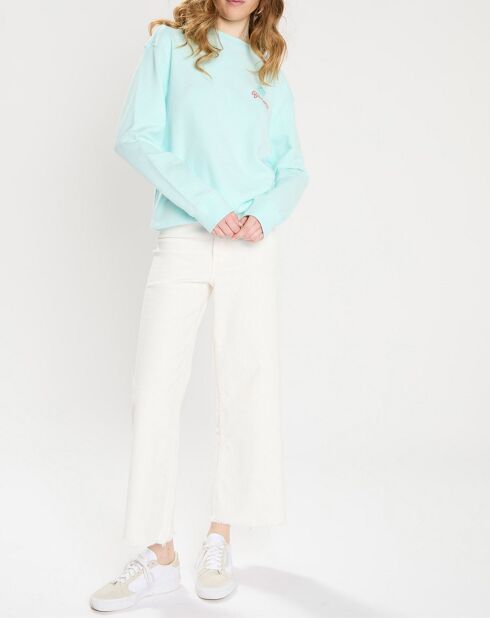 Pantalon en Velours côtelé Free Fall Cord écru
