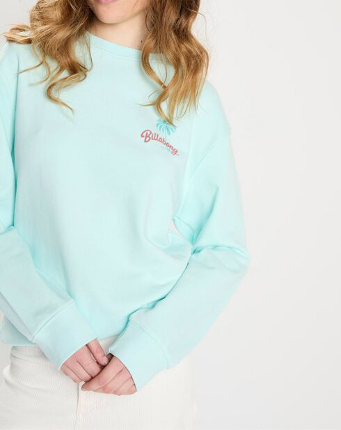 Felpa Surf blu chiaro